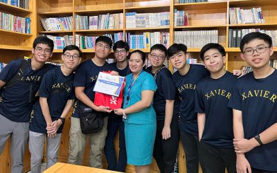 SJS Welcomes Xavier School Students for Campus Tour